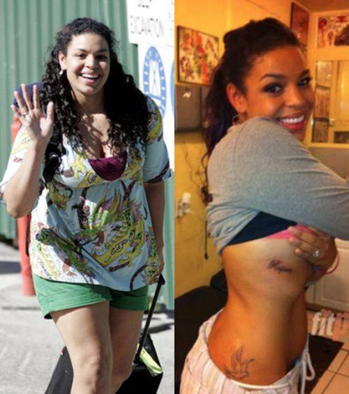 Jordin Sparks before and after weight loss - Fat to Fit Hollywood Celebrity