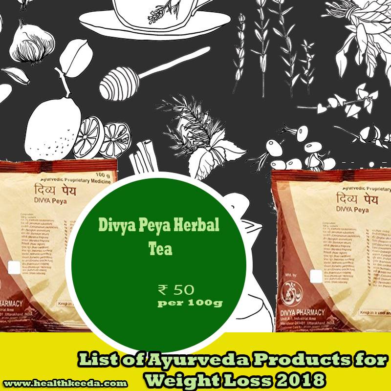 Divya Peya Herbal Tea Weight Loss Ayurvedic-Products